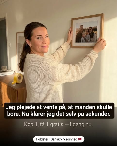 Endelig kan du hænge alt op selv