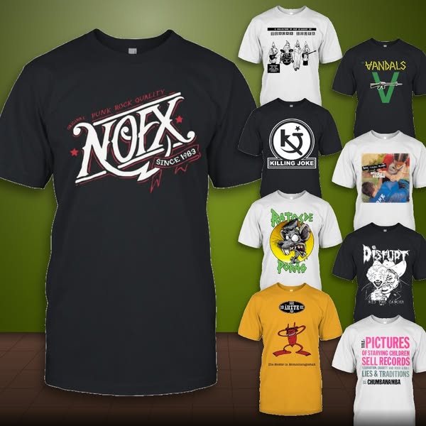 Punk Rock | Custom prints store | T-shirts, mugs, face masks, posters