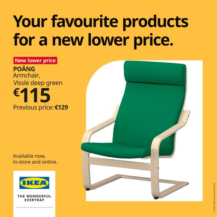 Your favourite products for a new lower price.