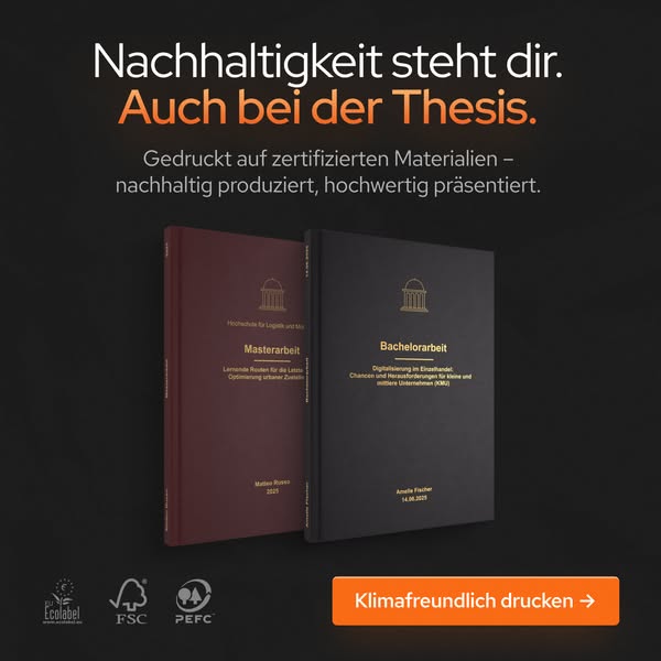 Bachelorarbeit drucken und binden
