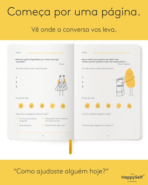 Começa por uma página.