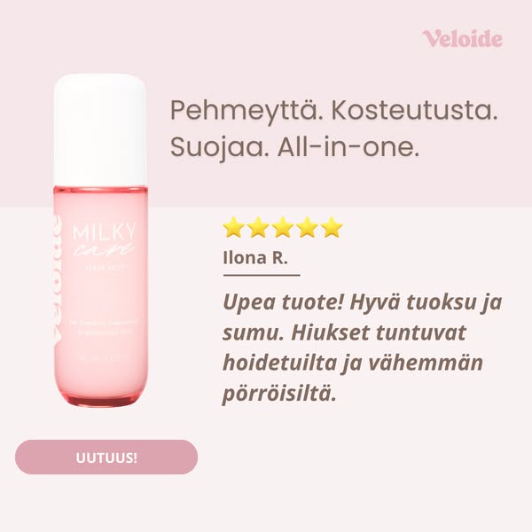 Pehmeyttä. Kosteutusta. Suojaa