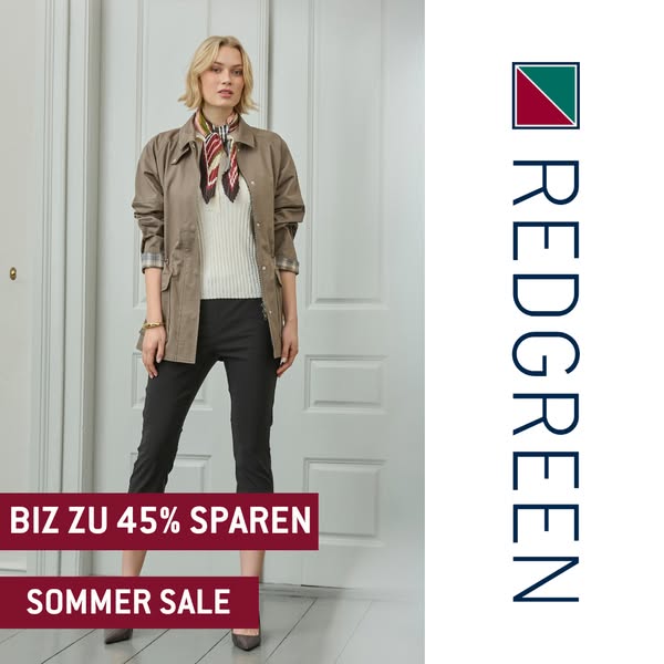 Sommer Sale bei REDGREEN