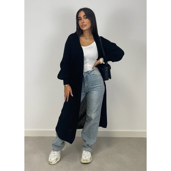 Langer Cardigan