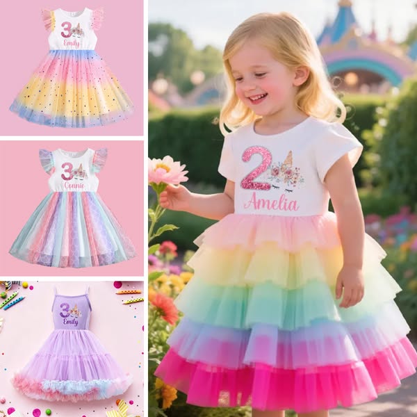 Bithday Customized Outfits For Kids