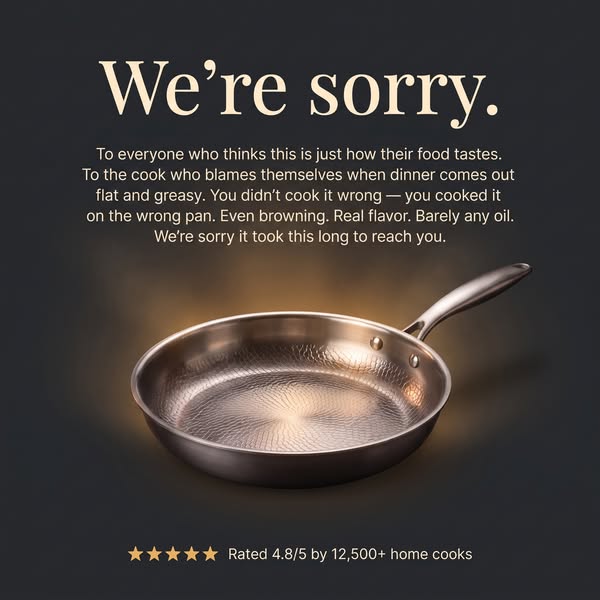 You Never Cooked It Wrong. It Was The Pan.