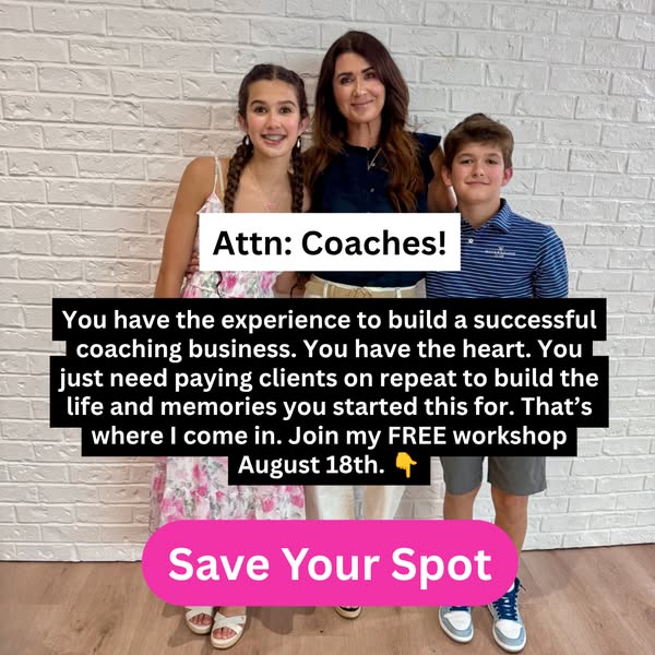 Join My FREE Workshop for Coaches!