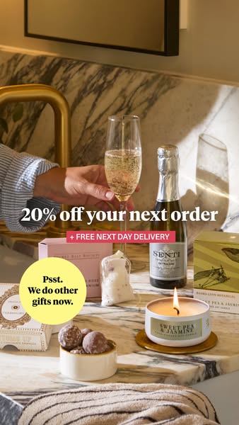 20% off your next order