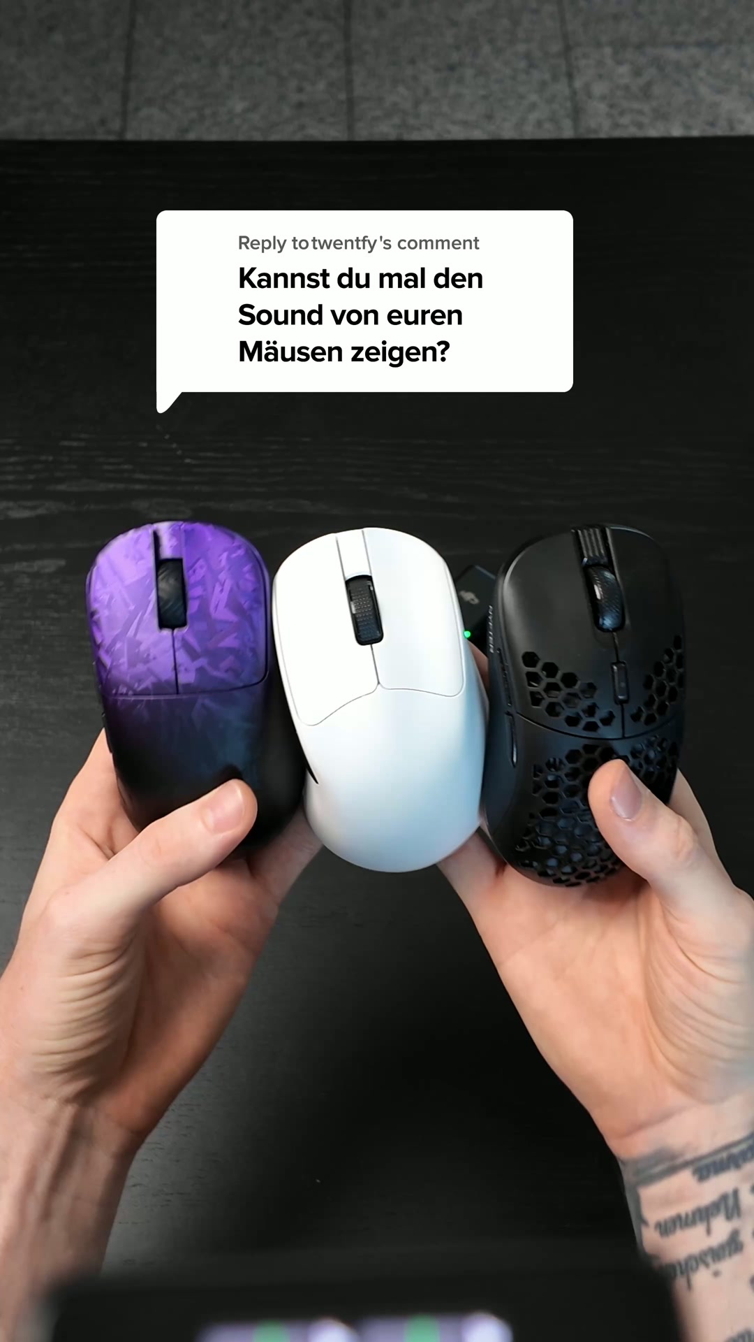 54g. Carbon. 8K. Deine neue Main-Maus!