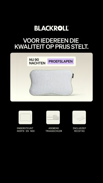 Eindelijk lekker slapen