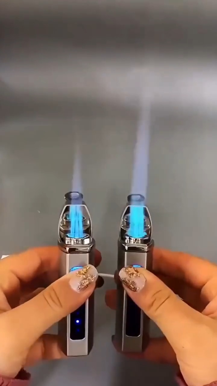 Electric Torch Lighter with USB Charging Cable