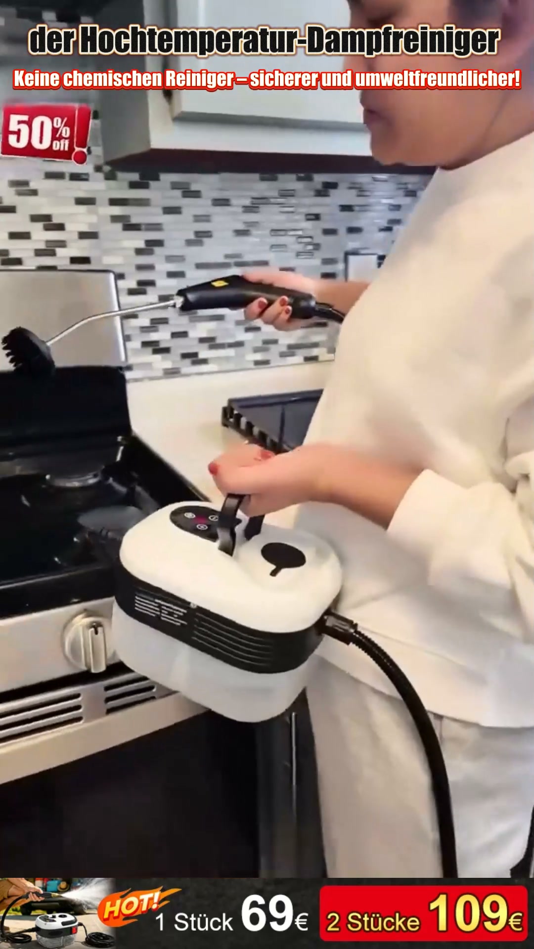 Der All-in-One Dampfreiniger