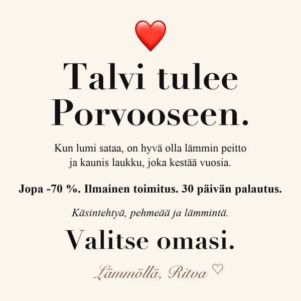 Syysale jopa -70 %