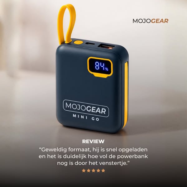 De krachtigste broekzak-powerbank van 2026