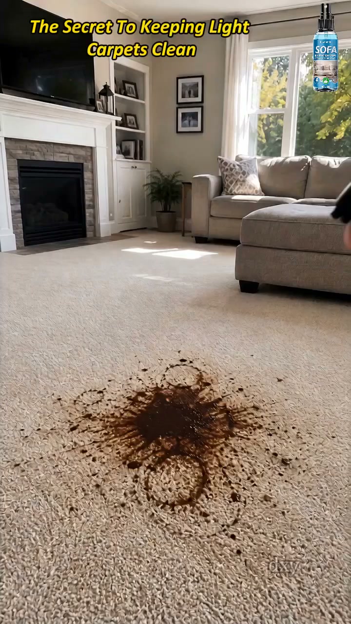 No‑Rinse Fabric Cleaner Spray