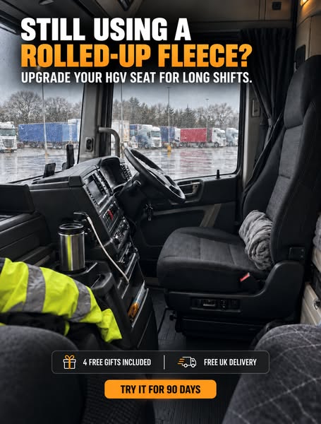 Baron Comfort Pack | HGV Seat Support & Massage UK