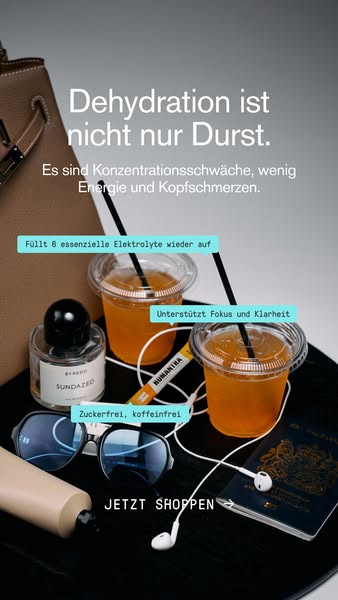 Hydration für deinen Alltag.