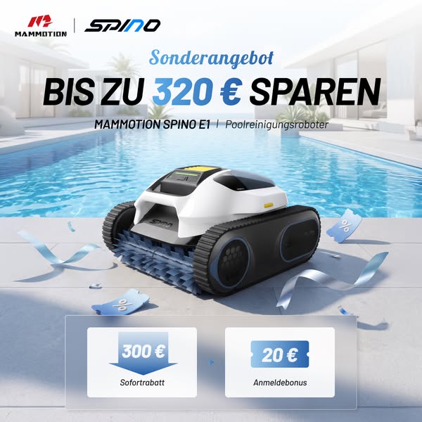 Sommerangebote auf Poolroboter