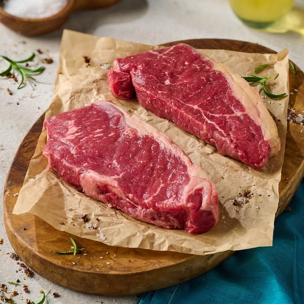 Grass-Fed Beef Sirloin Steaks - 2 x 227g - DukesHill - Sirloin of Beef