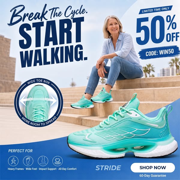 Break The Cycle. Start Walking.