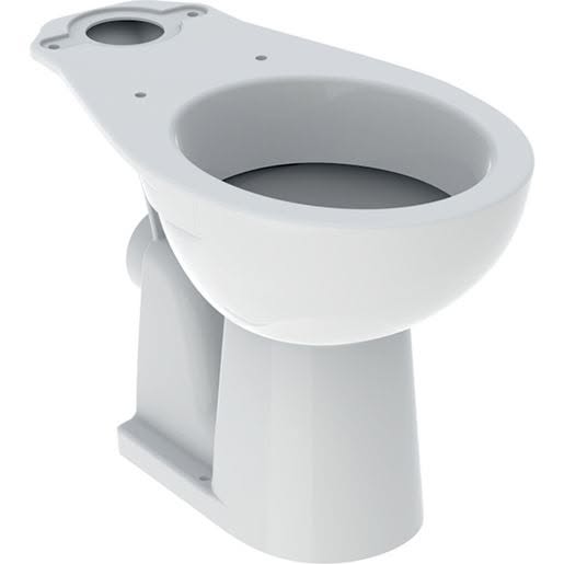 Twyford Alcona Floor-Standing WC Pan For Close-Coupled Cistern With Horizontal Outlet AR1248WH
