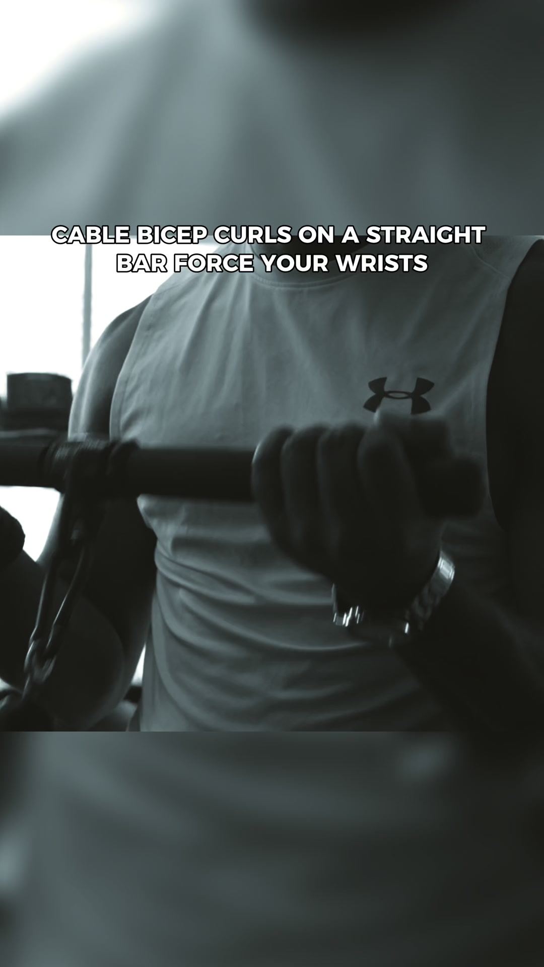 Bicep curls are back. The sleeve moves so your wrist does not have to.