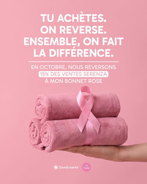 ZenGrowth s'habille en rose pour Mon Bonnet Rose