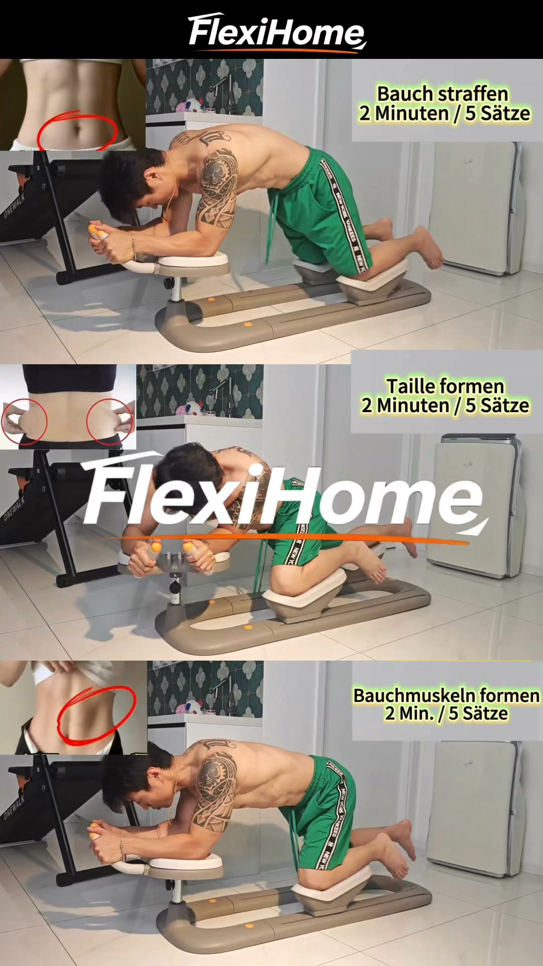 Bauch‑Taillen‑Bereich verspannt durch langes Sitzen oder nach der Geburt?