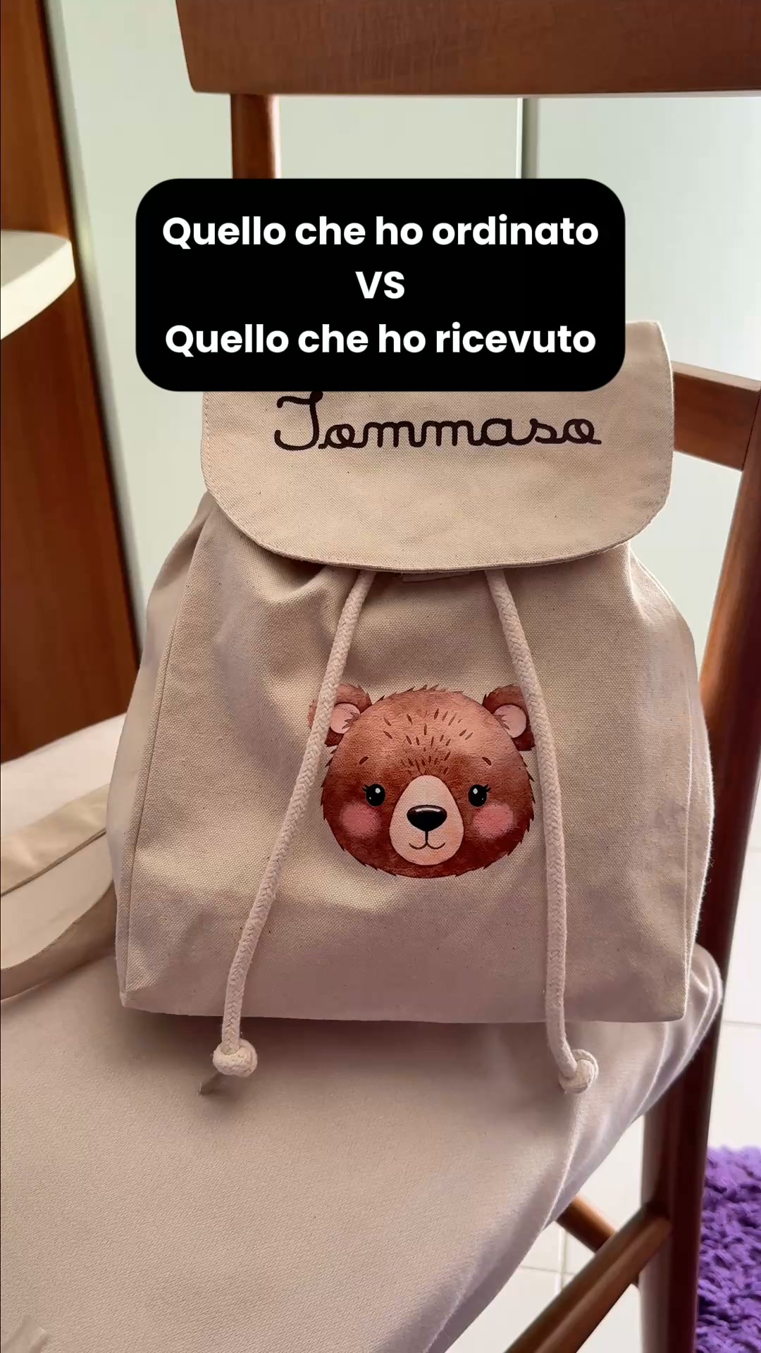 Proprio come lo avevi creato