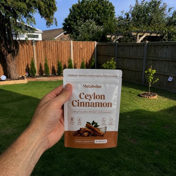 Ceylon Cinnamon 7200mg Equivalent with MCT Oil