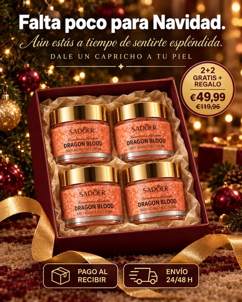 Falta poco para Navidad 4 tarros por €49,99