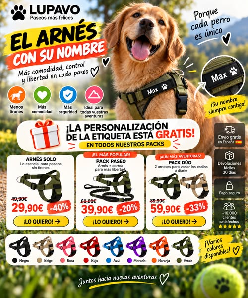 Más que un arnés, una vida de aventuras