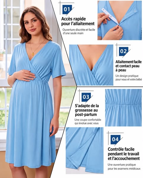 Accoucher avec confort et dignité