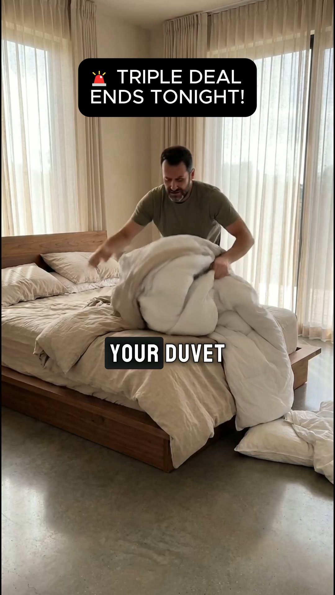 What if making your bed only took 10 seconds?