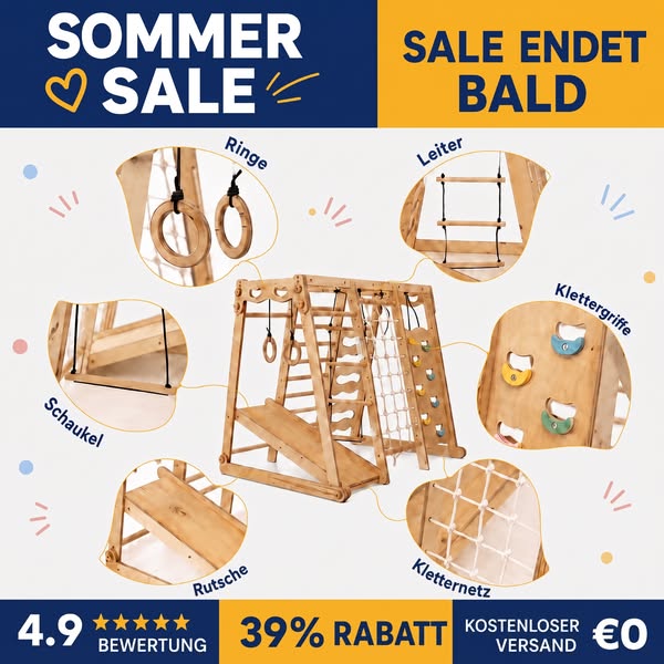 Montessori Klettergerüst im Sale – Top Angebote | Goodevas