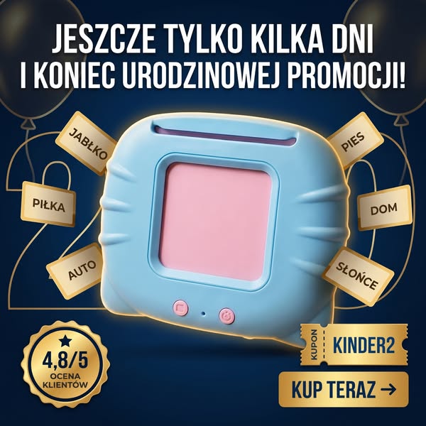 OSTATNIE DNI! KinderSpeech kończy 2 lata