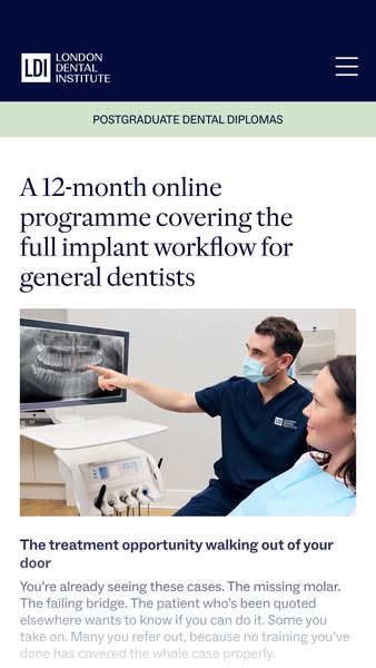 Keep implant cases in-house