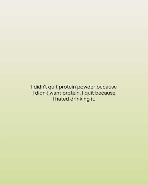 Protein Powder That Actually Dissolves