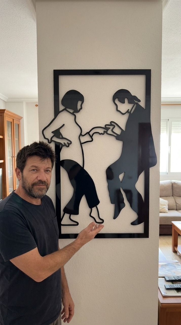 Pulp Fiction Dance Original en aluminio