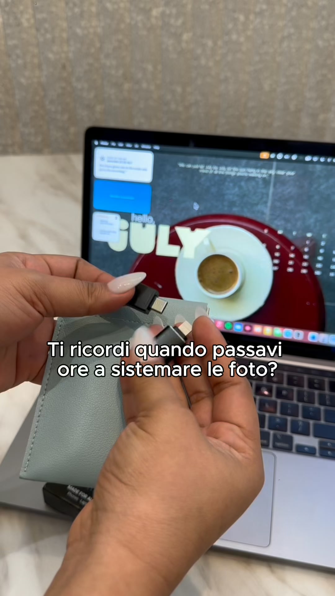 Archivia foto e video in modo rapido e sicuro.