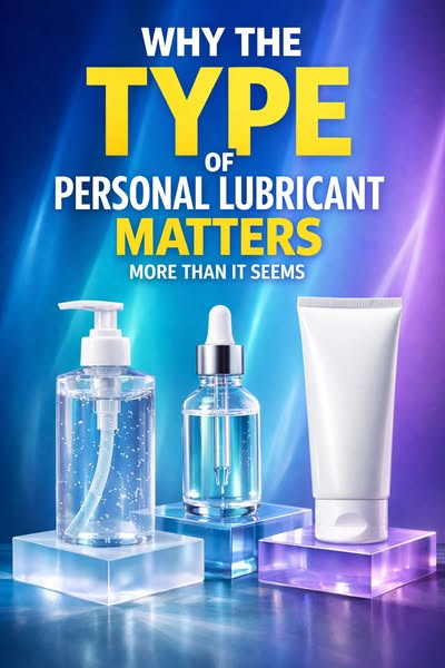 Why The Type Of Personal Lubricant Matters More Than It Seems