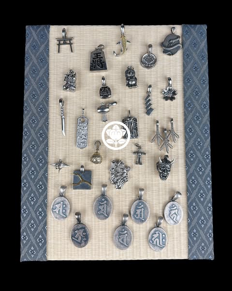 Japanese Amulets, Crafted in Silver