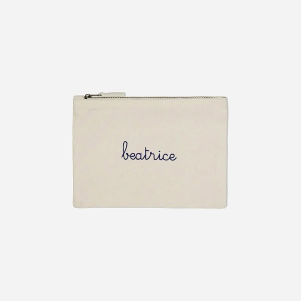 Pouch Bag in Cotone - Naturale