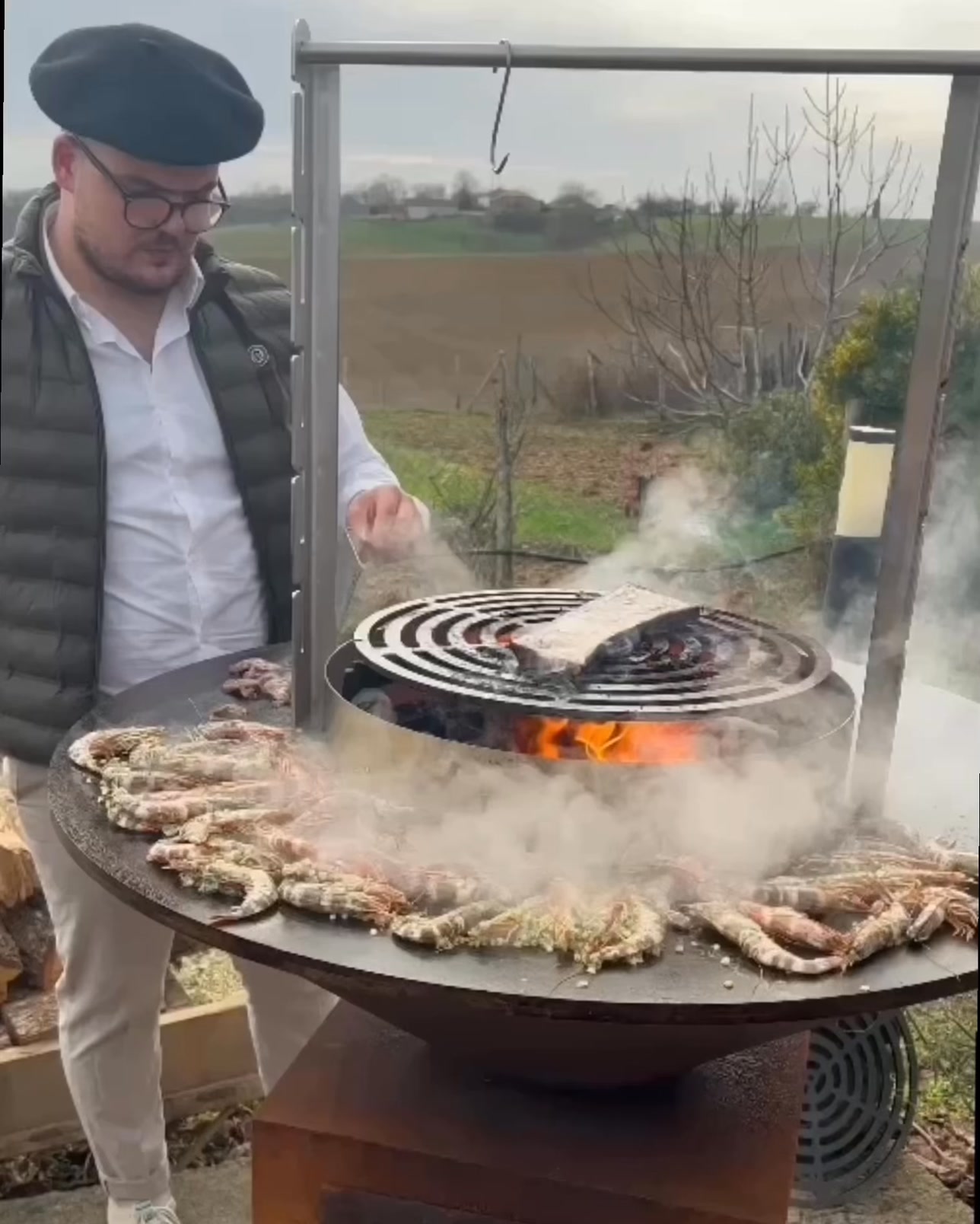 Le brasero : cuisine, feu et partage réunis