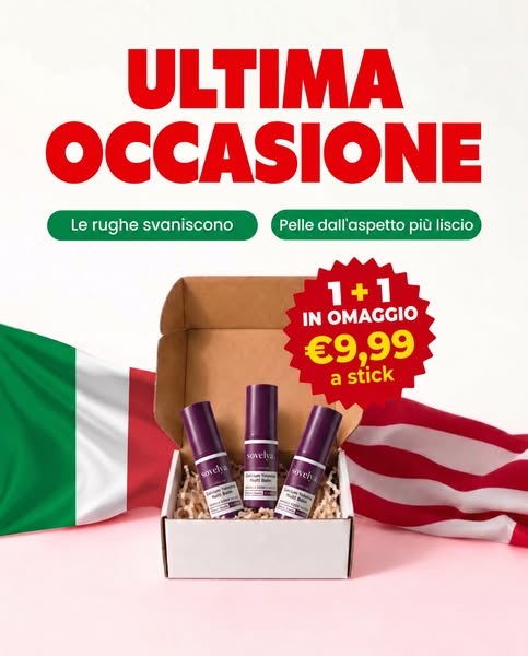 OFFERTA LAMPO: 1 + 1 IN OMAGGIO SOLO OGGI