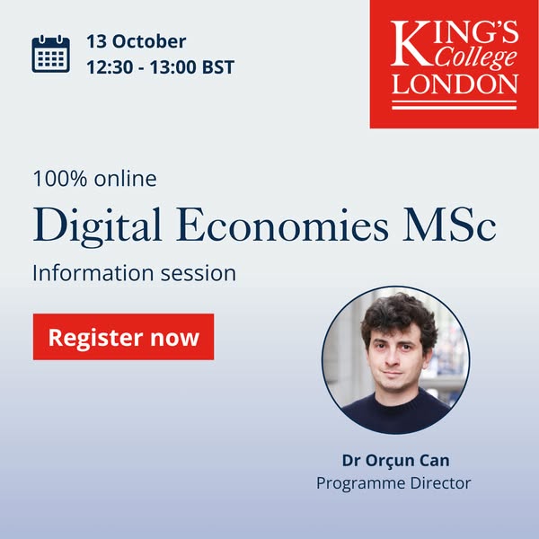 King's Digital Economies Info Session