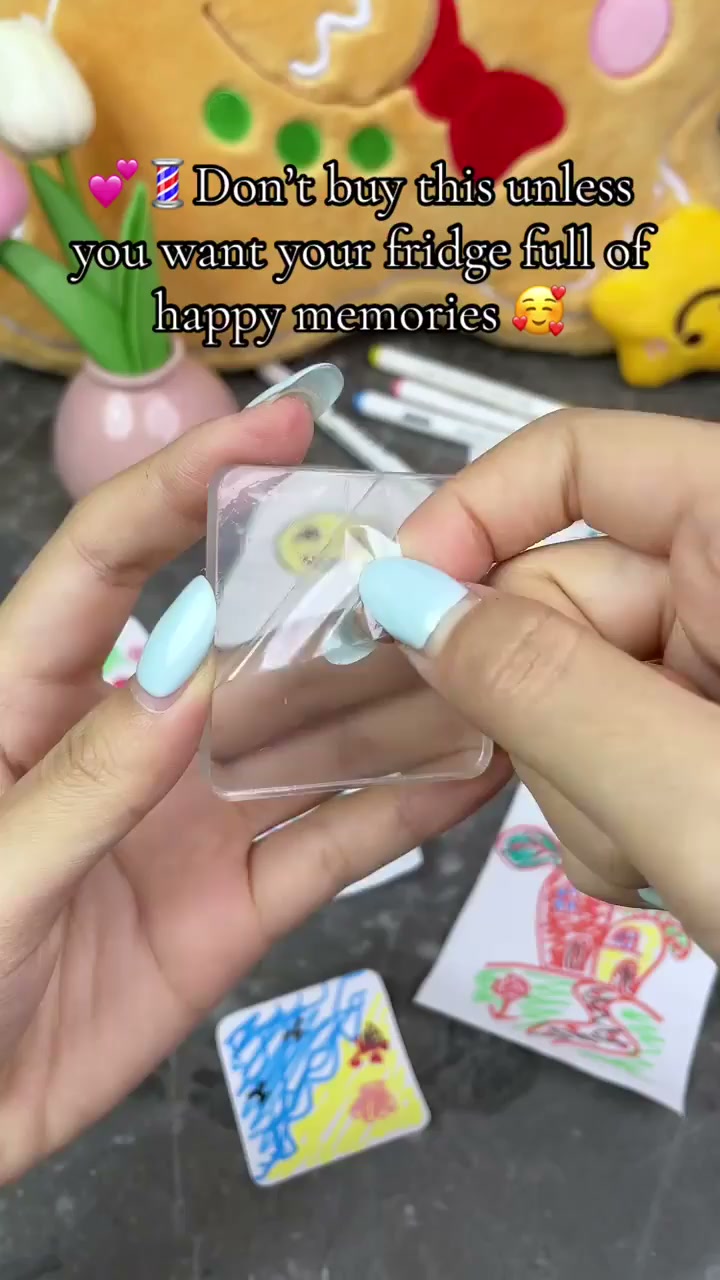 DIY Fridge Magnet Creative Kit – Decorate your refrigerator with unique handmade magnets