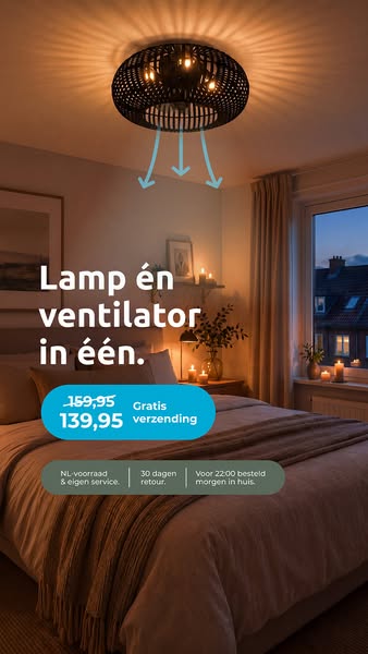 Voor sfeervolle, koele nachten