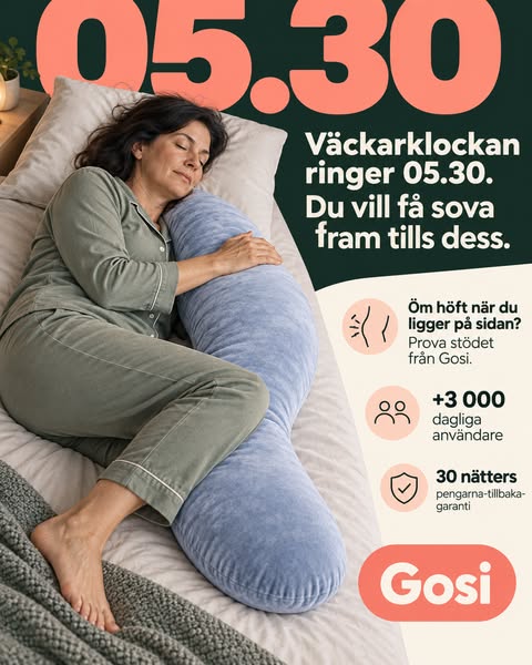 Sov bättre idag