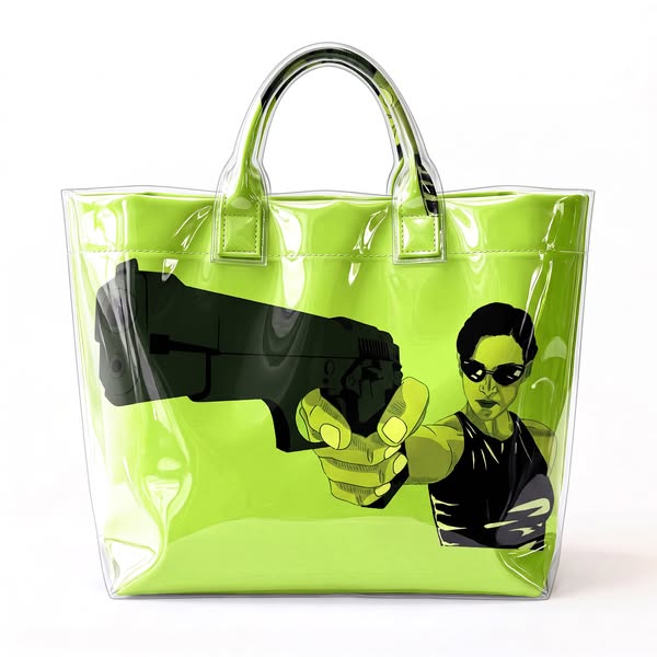 SALE! Trinity Matrix PVC Tote Bag